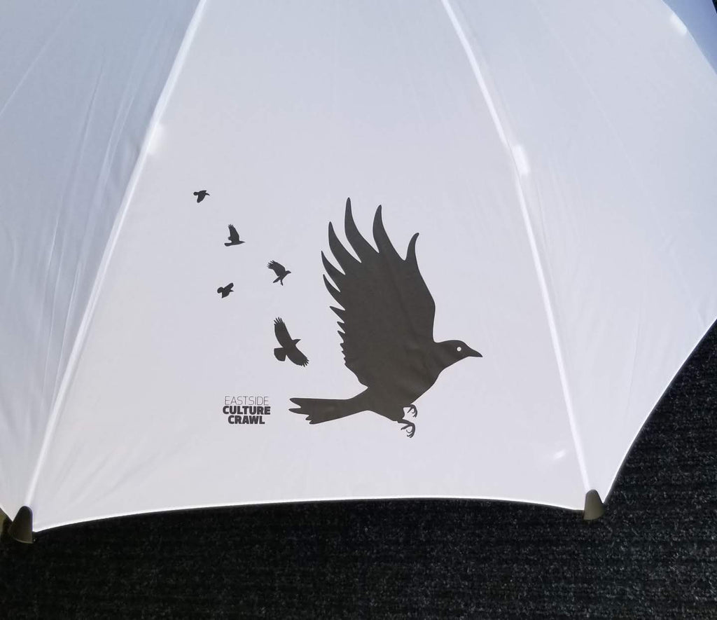 Custom Umbrellas for Vancouver Arts Festival