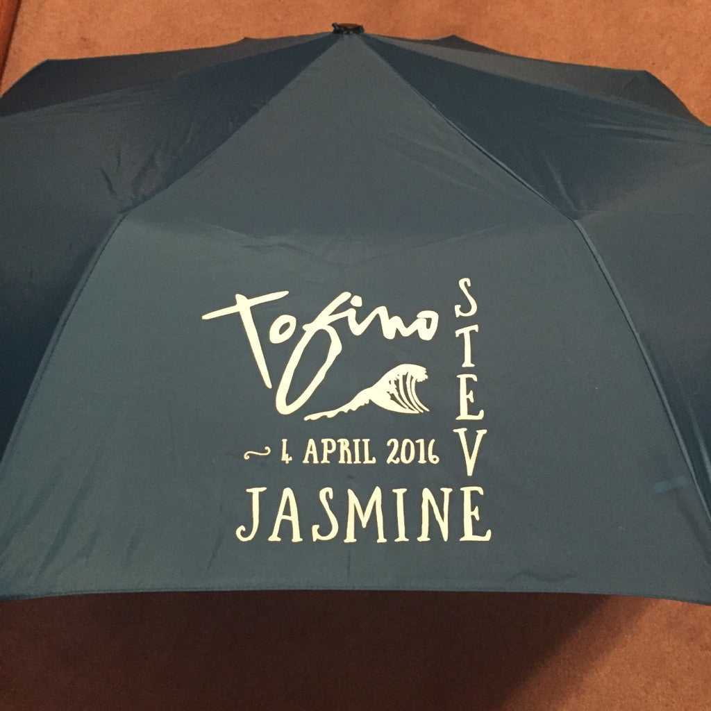 Tofino Wedding Umbrellas