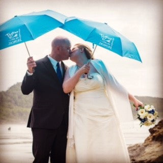 Custom Wedding Umbrellas