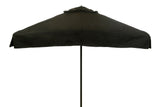 Pub Fiberglass Patio Umbrella - 6 foot x 6 foot Square with Valances