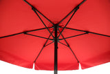 Promotional Fiberglass Patio Umbrella - 9 foot with Valances