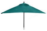 Restaurant Fiberglass Square Patio Umbrella - 6 foot x 6 foot Square