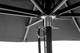 Restaurant Fiberglass Patio Umbrella - 7 Foot x 7 Foot Square