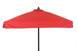 Promotional Fiberglass Patio Umbrella - 5 Foot x 5 Foot Square with Valances