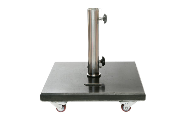 35kg Black Granite Base With Locking Wheels