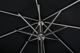 Restaurant Windbuster Fiberglass Patio Umbrella - 9 Foot