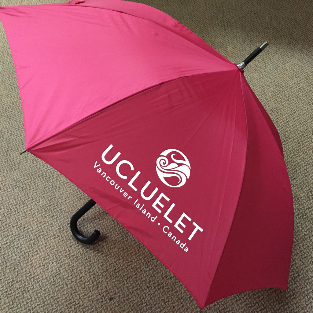 Tourism Ucluelet Umbrellas