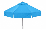 Pub Fiberglass Patio Umbrella - 6 foot with valances