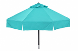 Pub Fiberglass Patio Umbrella - 6 foot with valances