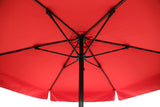 Promotional Fiberglass Patio Umbrella - 7 foot with Valances