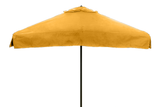 Pub Fiberglass Patio Umbrella - 6 Foot x 6 Foot Square with Valances