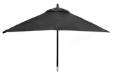 Restaurant Fiberglass Square Patio Umbrella - 6 foot x 6 foot Square