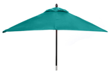 Restaurant Fiberglass Square Patio Umbrella - 6 foot x 6 foot Square