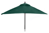 Restaurant Fiberglass Square Patio Umbrella - 6 foot x 6 foot Square