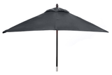 Restaurant Fiberglass Square Patio Umbrella - 6 foot x 6 foot Square