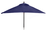Restaurant Fiberglass Square Patio Umbrella - 6 foot x 6 foot Square