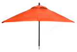 Restaurant Fiberglass Square Patio Umbrella - 6 foot x 6 foot Square