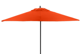 Restaurant Fiberglass Patio Umbrella - 7 Foot x 7 Foot Square