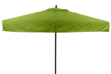 Restaurant Fiberglass Patio Umbrella - 7 Foot x 7 Foot Square With Valances
