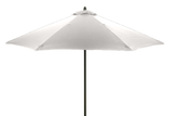 Restaurant Fiberglass Patio Umbrella - 9 Foot