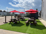 Promotional Fiberglass Patio Umbrella - 7 foot