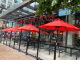 Restaurant Fiberglass Patio Umbrella - 7 foot
