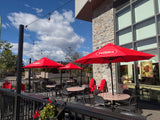 Restaurant Fiberglass Patio Umbrella - 9 Foot