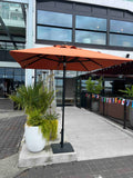 Restaurant Fiberglass Patio Umbrella - 7 Foot x 7 Foot Square