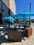 Promotional Fiberglass Patio Umbrella - 7 foot
