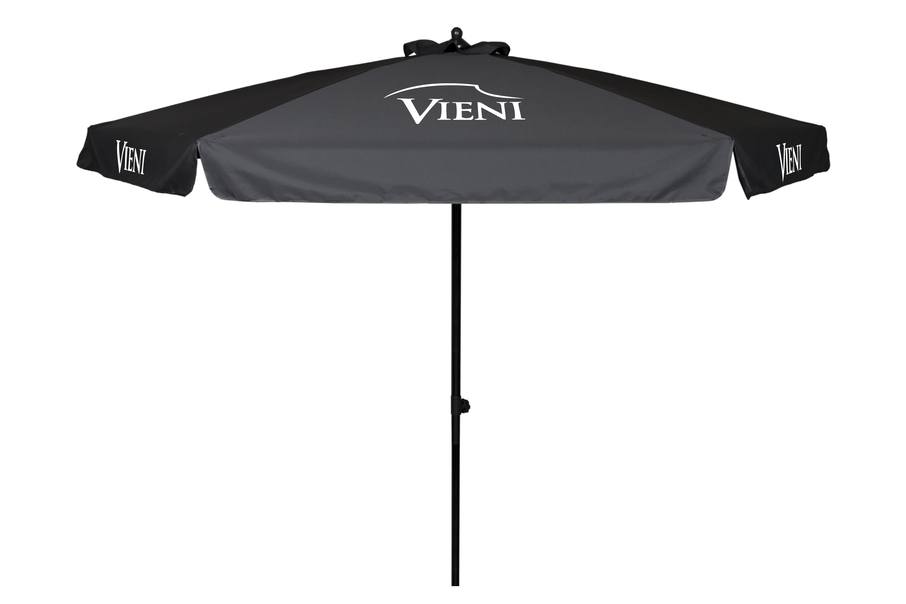Promotional Fiberglass Patio Umbrella - 9 foot with Valances