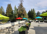 Pub Fiberglass Patio Umbrella - 7 foot
