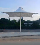 Permanent Architectural Tensile Membrane Umbrella