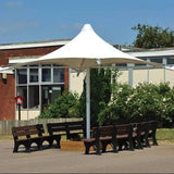 Permanent Architectural Tensile Membrane Umbrella