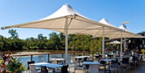 Permanent Architectural Tensile Membrane Umbrella