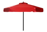 Promotional Aluminum Patio Umbrella - 6 foot with valances