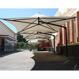 Permanent Architectural Tensile Membrane Umbrella